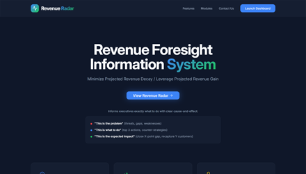 Revenue Radar